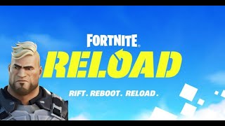 GUNNER TAKES ON THE NEW FORTNITE RELOAD  ASMR  No Commentary [upl. by Harneen]