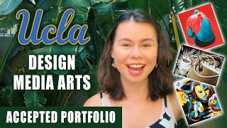 UCLA DESIGN MEDIA ARTS ACCEPTED PORTFOLIO  Advice [upl. by Carmon]