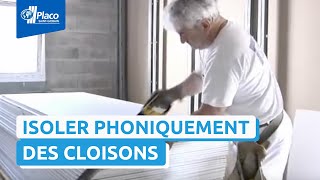 Comment faire lisolation phonique des cloisons  La solution performante  Placo® DuoTech [upl. by Trinidad]