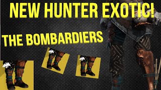 Hunter Exotic The Bombardiers Explosive Shadestep Destiny 2 Season Of DawnUpdate 270 [upl. by Colwell]