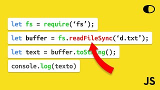 Javascript Leer un fichero con readFileSync [upl. by Noremmac]