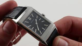 PreOwned JaegerLeCoultre Grande Reverso UltraThin Tribute to 1931 Q2788570 Luxury Watch Review [upl. by Aizirk]