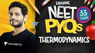 NEET All PYQs 11 Thermodynamics  Physics Endgame with Vikrant Kirar [upl. by Ecylahs89]