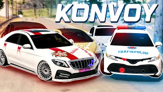 DÜĞÜN KONVOYUNA POLİS GELDİ  Car Parking Multiplayer Gerçek Hayat 8 [upl. by Fraser971]