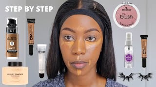 Step By Step quotSUPER AFFORDABLEquot Makeup For Beginners [upl. by Yadahs526]