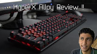 HyperX Alloy Mechanical Keyboard مراجعة [upl. by Llednyl]