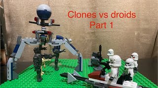 Clones vs droids Part 1 [upl. by Rodrich]