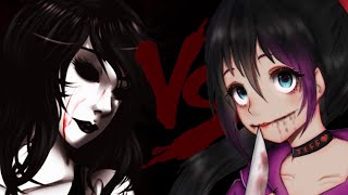 🔴 NINA THE KILLER VS JANE THE KILLER  DUELO DE LENDAS [upl. by Raimondo623]