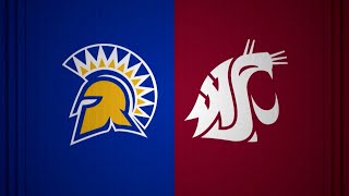 WSU Football Highlights vs San Jose State  92024 [upl. by Ellord]