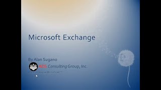 Microsoft Exchange Server [upl. by Shaffert414]