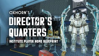 Oxhorns Directors Quarters  Institute Player Home  Fallout 4 [upl. by Greggory288]