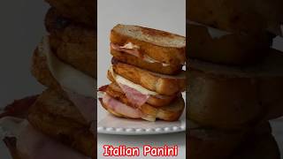 Panini Grilled Sandwich  Panini Italiano cooking hamsandwichsandwichfood shorts recommended [upl. by Htebi562]