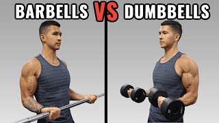 Barbells vs Dumbbells for Muscle Growth [upl. by Ahse833]