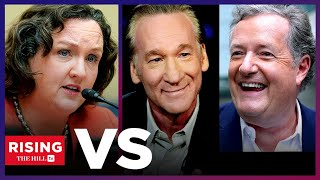 Bill Maher Piers Morgan DESTROY Katie Porter In Lia ThomasRiley Gaines Debate Brie amp Robby React [upl. by Nirrak]