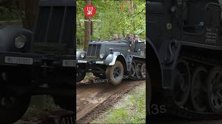 8 Tons German WW2 halftrack ww2 military vehicles wwii vehicle army war wehrmacht machine [upl. by Idroj]