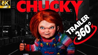 360° Chucky Trailer 2021  Chucky TV series  360 Video 8K [upl. by Bluefield909]