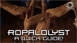 How to Kill Ropalolyst in 5 Minutes  Warframe Guide [upl. by Naras128]