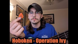 Hoboken  Operation Ivy Bass Cover [upl. by Kannan762]