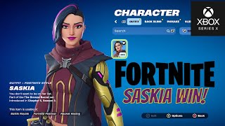 FORTNITE SASKIA WIN XBOX [upl. by Einallem]