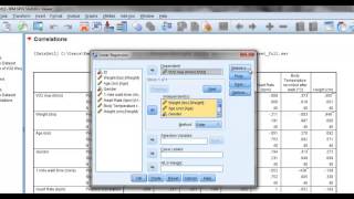 Full Model testing Multiple linear regression in SPSS [upl. by Damalas]