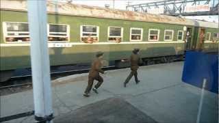 Inside North Korea by an American Tourist  Part 1 of 4 HD TRAIN PORTION [upl. by Ahtelahs940]