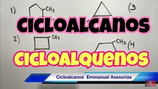 Cicloalcanos y Cicloalquenos Nomenclatura Parte 2 [upl. by Yroj115]