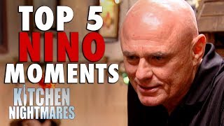 TOP 5 NINO MOMENTS  Kitchen Nightmares [upl. by Erdnaet567]