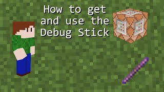 How to get and use the Debug Stick  Minecraft [upl. by Aaren]