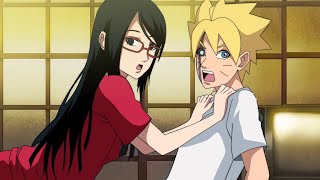 BORUTO E SARADA PRIMEIRA VEZ VEJA COMO FOI Boruto Episódio 294 [upl. by Tsai]