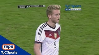 Andre Schurrle descontó para Alemania [upl. by Kamillah]