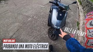 Probando Moto Eléctrica Auteco Starker Avanti X [upl. by Uke]