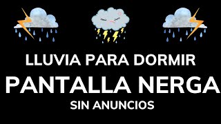 Lluvia Relajante para Dormir Profundamente  Quedarse Dormido En Menos 3 MIN con sonido de LLUVIA [upl. by Ynatsyd]