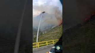 Tolima 😞 Arde en este momento cerro El Fraile en el municipio de Gualanday [upl. by Freyah]