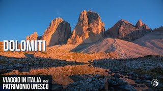 Viaggio in Italia nel Patrimonio Unesco Dolomiti [upl. by Nedaj77]