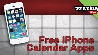 3 Awesome Free iPhone Calendar Apps [upl. by Teage592]