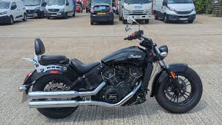 INDIAN SCOUT SIXTY FOR SALE 2016 10K LOVELY BIKE NICE EXTRAS £7999 [upl. by Prent832]