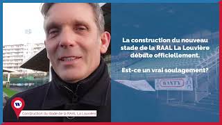 Construction du nouveau stade de la RAAL La Louvière [upl. by Winna]