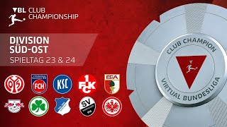 Der Karlsruher SC im Kampf um die Top 3 🎮⚽ VBLCC Division SüdOst 23 amp 24 [upl. by Eelirrem]