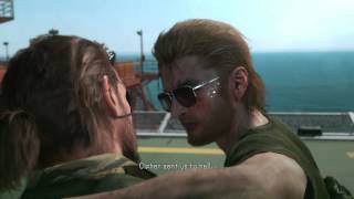 Metal Gear Solid V The Phantom Pain  Kazuhira Miller amp Big Boss quotWere Diamond Dogsquot Cutscene PS4 [upl. by Ier]