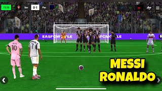 Fifa mobile Ronaldo and Messi in the same team H2H match  football gameplay  Fifa mobile 24 rank [upl. by Dygall730]