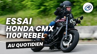 Essai Honda CMX 1100 Rebel 2021 [upl. by Savitt197]