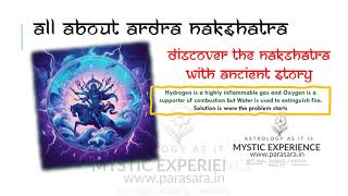 Discover The Arudra Nakshatra with Ancient Story and Remedies measures [upl. by Kristal607]