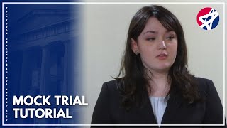 High School Mock Trial Video Tutorial [upl. by Yankee392]