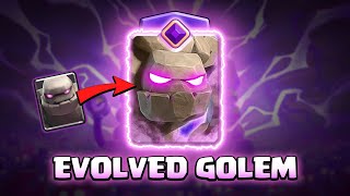 EVOLVED GOLEM  Clash Royale [upl. by Baudoin]