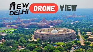 Delhi Drone Footage  21 places in 4k Delhi  India 2021 [upl. by Novar291]