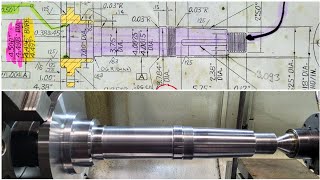 Spindle Shaft  CNC Lathe [upl. by Itsrik]