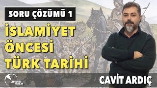 İSLAMİYET ÖNCESİ TÜRK TARİHİ SORU ÇÖZÜM 1 [upl. by Llekim]