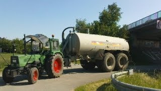 Fendt Farmer 108 S bei der Feldarbeit [upl. by Tlaw439]