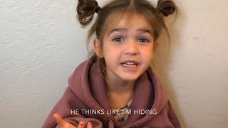 4 year old Mila dishes on family drama [upl. by Fina]