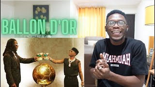 Burna Boy ft Wizkid  Ballon Dor  Ghana Reaction [upl. by Treat102]